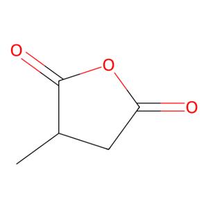 aladdin 阿拉丁 M102626 2-甲基琥珀酸酐 4100-80-5 98%