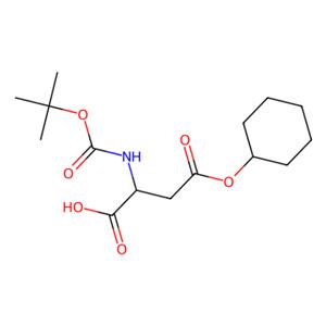 aladdin 阿拉丁 B110961 Boc-L-天冬氨酸4-环己酯 73821-95-1 99%