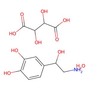 aladdin 阿拉丁 N107258 重酒石酸去甲肾上腺素一水合物 108341-18-0 ≥98%（HPLC),USP