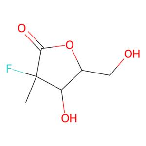 aladdin 阿拉丁 R177891 (3R,4R,5R)-3-氟-4-羟基-5-(羟基甲基)-3-甲基四氢呋喃-2-酮 879551-04-9 95%