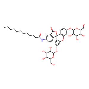 aladdin 阿拉丁 C131100 C12FDG [5-十二烷酰基氨基荧光素二-β-D-吡喃半乳糖苷] 138777-25-0 ≥95.0% (HPLC)