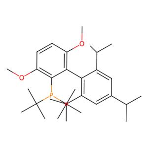 aladdin 阿拉丁 T138061 2-二叔丁基膦-2′,4′,6′-三异丙基-3,6-二甲氧基-1,1′-联苯 1160861-53-9 ≥97%