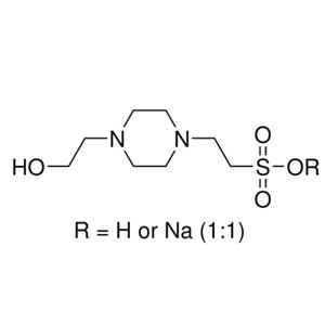 aladdin 阿拉丁 H189426 4-(2-羟乙基)-1-哌嗪乙烷磺酸半钠盐 103404-87-1 99%