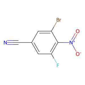 aladdin 阿拉丁 B586961 3-溴-5-氟-4-硝基苯甲腈 1310918-28-5 95%