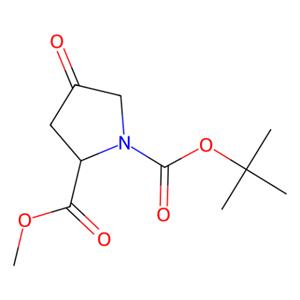 aladdin 阿拉丁 T175914 1-叔丁基2-甲基(2R)-4-氧吡咯烷-1,2-二羧酸酯 256487-77-1 97%