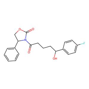aladdin 阿拉丁 E189062 (4S)-3-[(5S)-5-(4-氟苯基)-5-羟基戊酰基]-4-苯基-1,3-氧氮杂环戊烷-2-酮 189028-95-3 95%