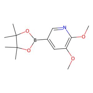 aladdin 阿拉丁 D165834 2,3-二甲氧基-5-(4,4,5,5-四甲基-1,3,2-二氧杂环戊硼烷-2-基)吡啶 1083168-92-6 95%