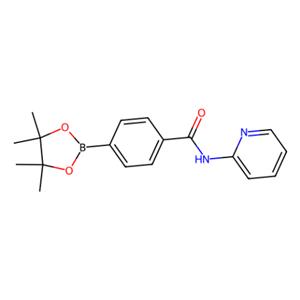 aladdin 阿拉丁 N587115 N-(吡啶-2-基)-4-(4,4,5,5-四甲基-1,3,2-二氧硼杂环戊烷-2-基)苯甲酰胺 1383385-64-5 97%