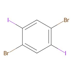 aladdin 阿拉丁 D194317 1,4-二溴-2,5-二碘苯 63262-06-6 ≥97%