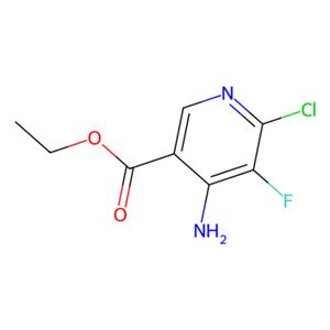 aladdin 阿拉丁 E588378 4-氨基-6-氯-5-氟烟酸乙酯 2454397-74-9 97%