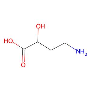 aladdin 阿拉丁 S161042 (S)-(-)-4-氨基-2-羟基丁酸 40371-51-5 >98.0%(T)
