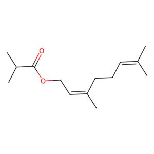 aladdin 阿拉丁 W133075 2-甲基丙酸-3,7-二甲基-2,6-辛二醇酯 2345-26-8 95%