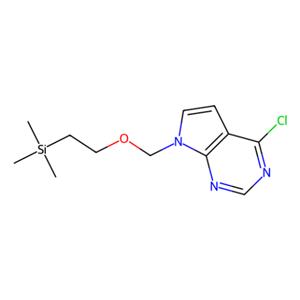 aladdin 阿拉丁 C178367 4-氯-7-[[2-(三甲基硅烷基)乙氧基]甲基]-7H-吡咯并[2,3-d]嘧啶 941685-26-3 97%