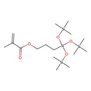 aladdin 阿拉丁 T113971 甲基丙烯酰氧丙基三(三甲基硅氧烷基)硅烷 17096-07-0 97%