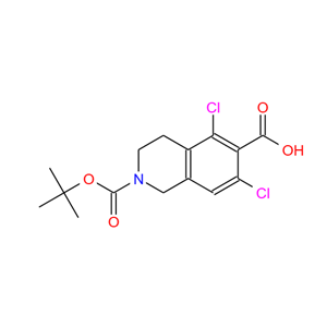 2-（叔丁氧基羰基）-5,7-二氯-1,2,3,4-四氢异喹啉-6-羧酸