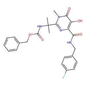 aladdin 阿拉丁 B193707 [1-[4-[[(4-氟苄基)氨基]羰基]-5-羟基-1-甲基-6-氧代-1,6-二氢嘧啶-2-基]-1-甲基乙基]氨基甲酸苄酯 518048-02-7 95%
