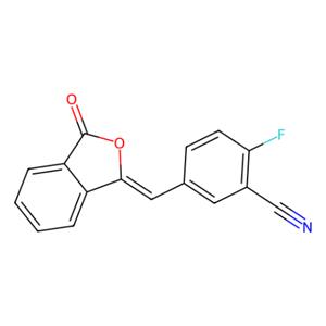 aladdin 阿拉丁 F590118 2-氟-5-[(3-氧代-1(3H)-异苯并呋喃亚基)甲基]苯腈 763114-25-6 97%