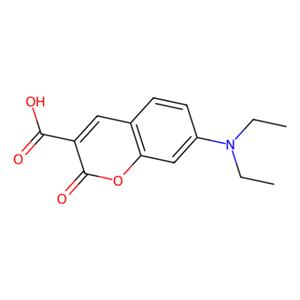 aladdin 阿拉丁 D424384 7-(二乙基氨基)香豆素-3-甲酸 50995-74-9 10mM in DMSO