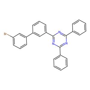 aladdin 阿拉丁 B399760 2-[3'-溴[1,1'-联苯]-3-基]-4,6-二苯基-1,3,5-三嗪 1606981-69-4 98%