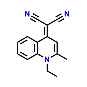 2-(1-乙基-2-甲基喹啉-4(1H)-亚基)丙二腈