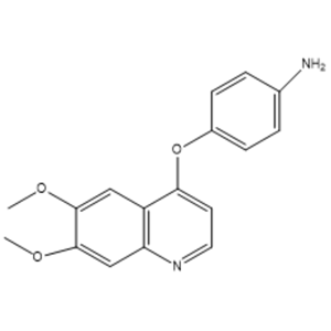 4-[（6,7-二甲氧基喹啉-4- 基）-氧基]苯胺