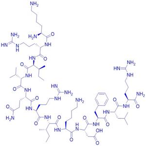人源抗菌肽片段肽LL-37 (18-29)/1218951-51-9/KR-12 amide (human)