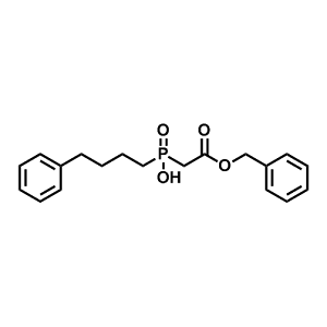 羟基(4-苯丁基)氧膦基]乙酸苄酯