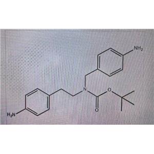 N-叔丁氧基羰基-N-(2-(4-氨基苯基)乙基)-N-(4-氨基苄基）胺