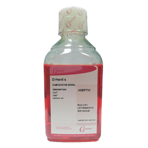 D-Hank's液(不含Ca2+、Mg2+，含酚红)