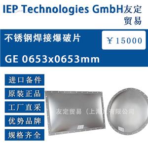 lEP Technologies GmbH 不锈钢焊接爆破片 GE 0653x0653mm