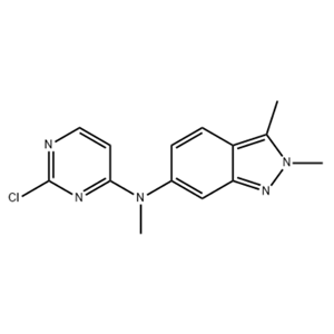 N-(2-氯嘧啶-4-基)-N-甲基-2,3-二甲基-2H-吲唑-6-胺（盐酸帕唑帕尼中间体）