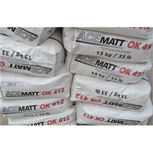 德国欧励隆消光粉OK412表面有机处理的沉淀法二氧化硅