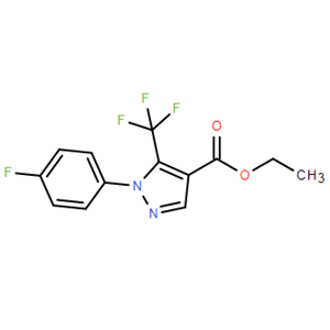 1-（4-氟苯基）-5-（三氟甲基）-1H-吡唑-4-羧酸乙酯