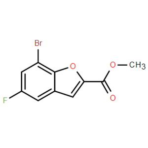 7-溴-5-氟苯并呋喃-2-羧酸甲酯