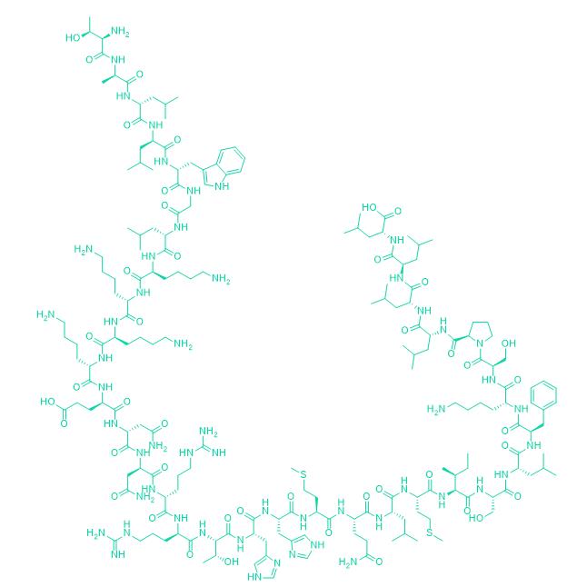 pTH-Related Protein Splice Isoform 3 (140-173) (human) 139872-85-8.png