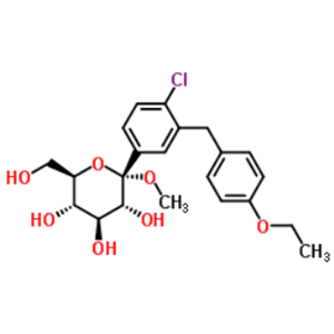 (2S,3R,4S,5S,6R)-2-(4-氯-3-(4-乙氧基苄基)苯基)-6-(羟甲基)-2-甲氧基四氢-2H-吡喃-3,4,5-三醇