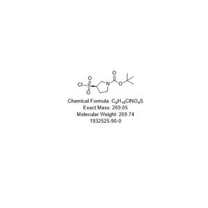 tert-butyl (3R)-3-(chlorosulfonyl)pyrrolidine-1-carboxylate