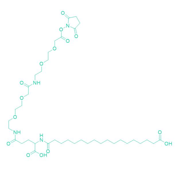 218P932 Ste-Glu(AEEA-AEEA-OSu)-OH 1169630-40-3.png