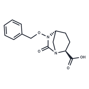 化合物 (1R,2S,5R)-6-(Benzyloxy)-7-oxo-1,6-diazabicyclo[3.2.1]octane-2-carboxylic acid|T67413|TargetMol