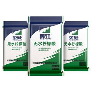 英轩无水柠檬酸 食品添加剂酸味调节剂除垢剂