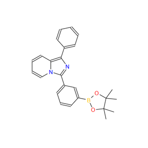 1-Phenyl-3-(3-(4,4,5,5-tetramethyl-1,3,2-dioxaborolan-2-yl)phenyl)imidazo[1,5-a]pyridine