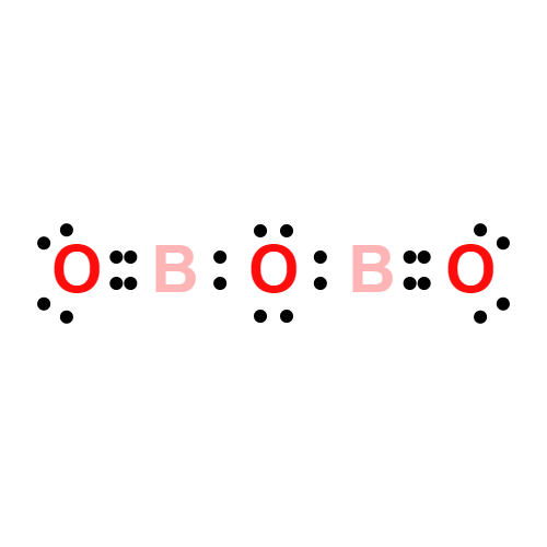 b2o3 lewis structure