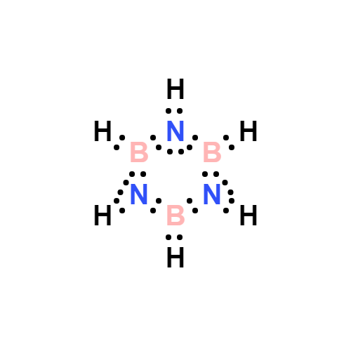 b3h6n3 lewis structure