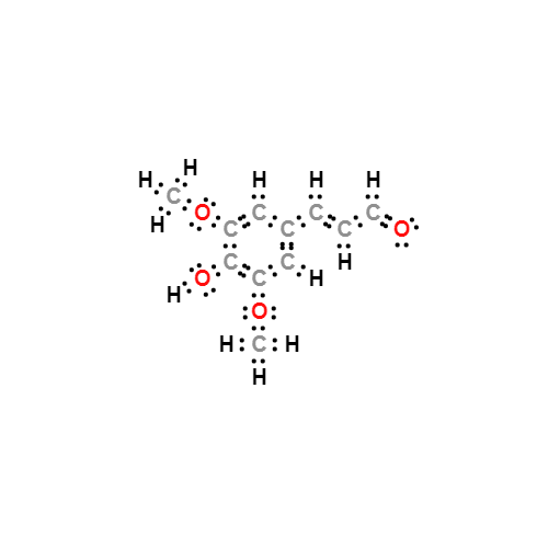 c11h12o4 lewis structure