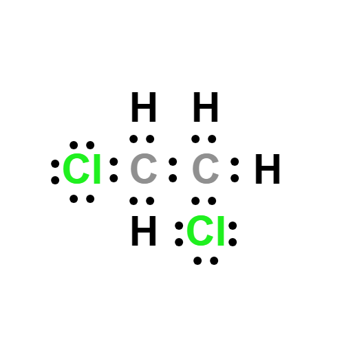 c2h4cl2 lewis structure