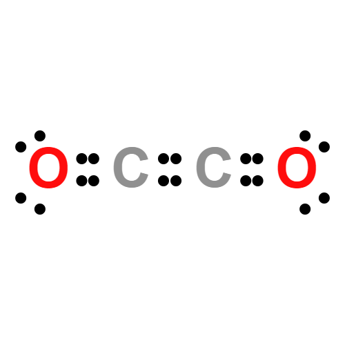 c2o2 lewis structure