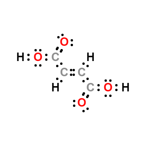 c4h4o4 lewis structure