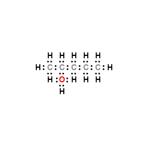 c5h12o_2.0 lewis structure