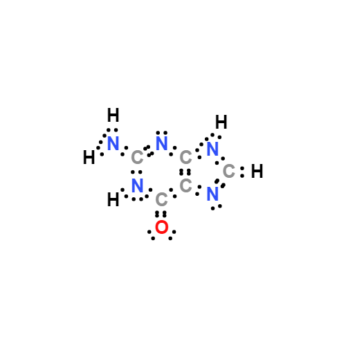 c5h5n5o lewis structure