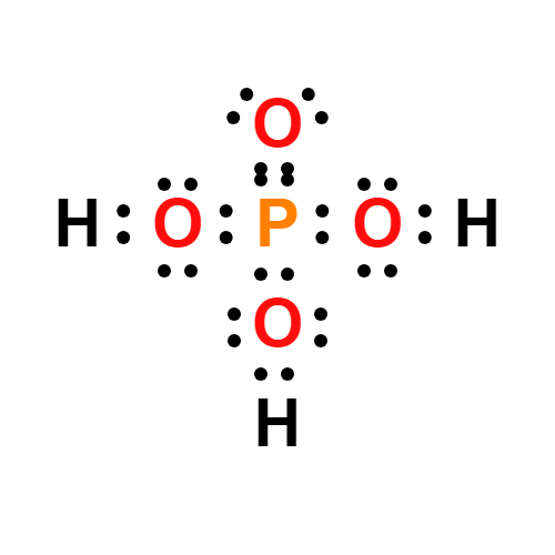 h2po4- lewis structure
